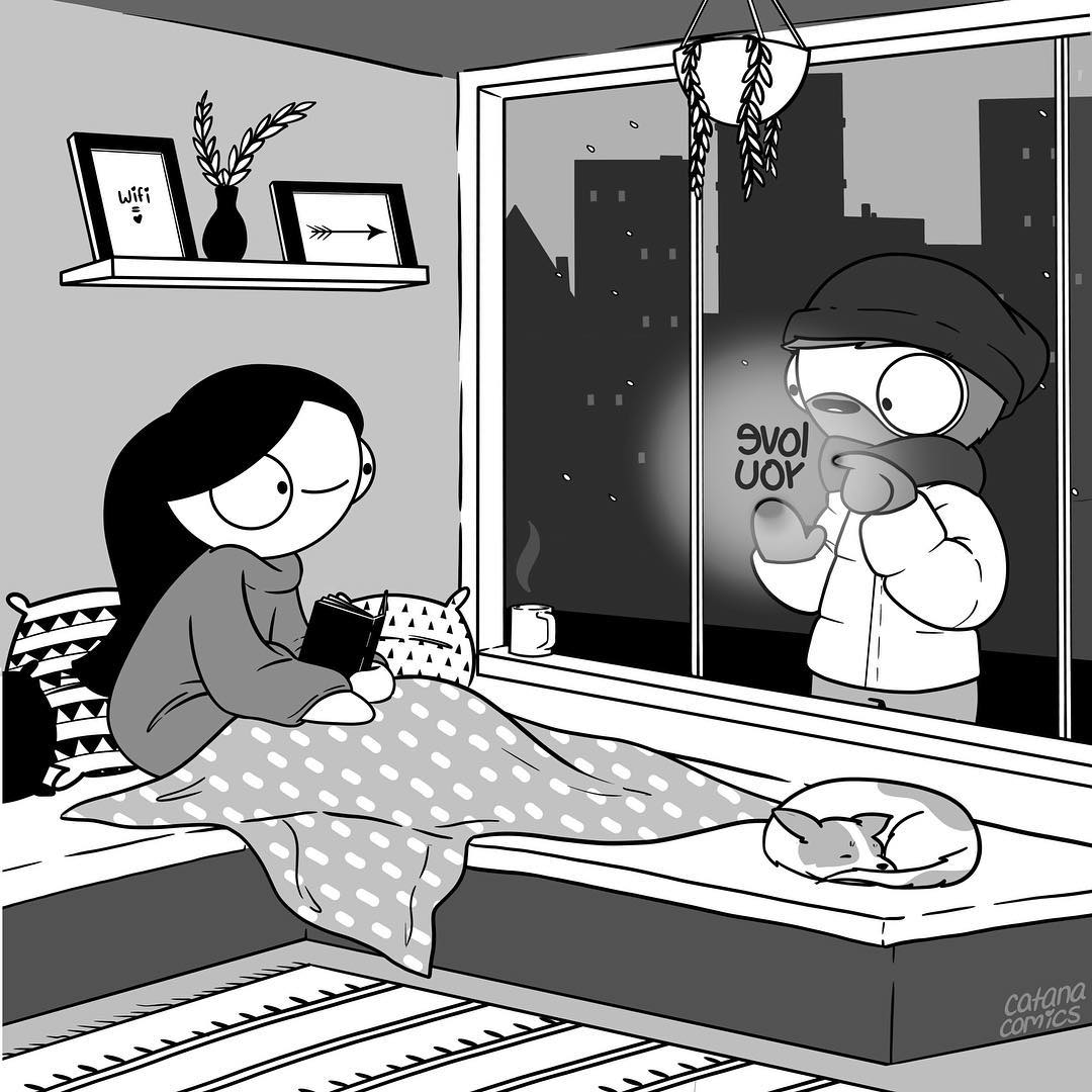 Catana Comics Depict Cutest Couple Situations Mobispirit