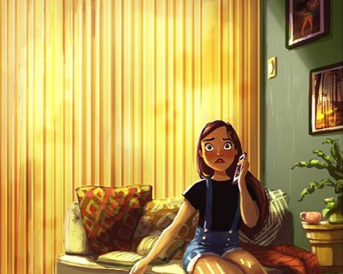 Artist Illustrates The Magic Of Living Alone
