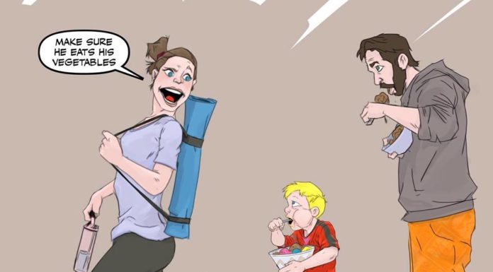 Artist Records His Daily Life With His Son Using Comics