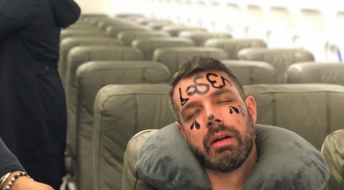 This Artist Does the Weirdest Things While on Planes Michael James Schneider