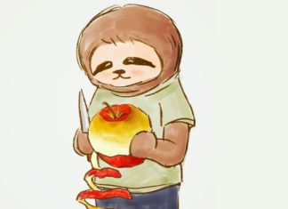 Artist Illustrates the Daily Life Struggles of Sloths