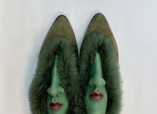 Surrealist Artist Creates Shoes With Faces