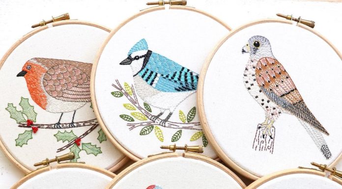 Chloe Redfern Embroiders the Most Wonderful Birds