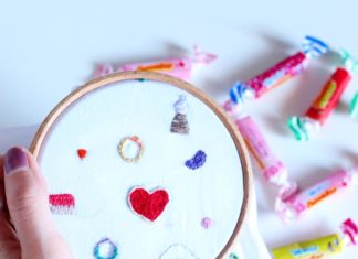 Katie Menzies Brings Her Illustrations to Life Through Embroidery