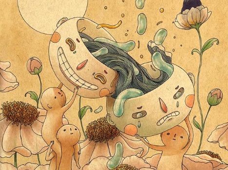 Cute Illustrations by Felicia Chiao Bring Out Her Subconscious Feelings