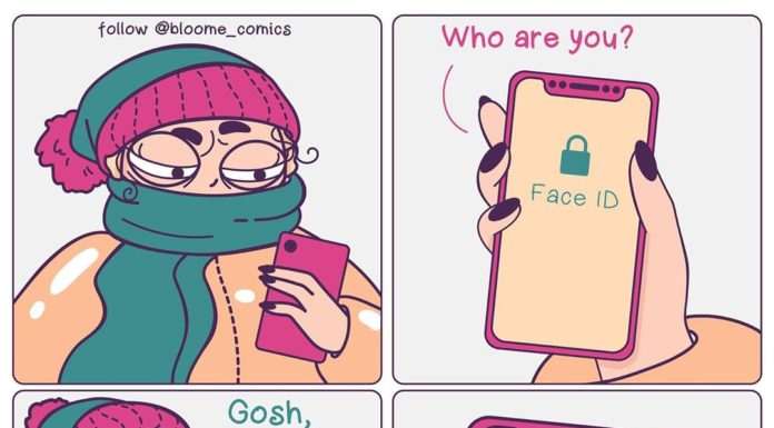 Short Hilarious Comics About Girls’ Winter Problems