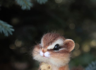 Russian Artist Creates Adorable Wool Felted Creatures