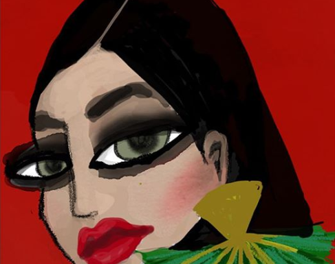 This Artist Creates Fashion Illustration Using Her iPhone