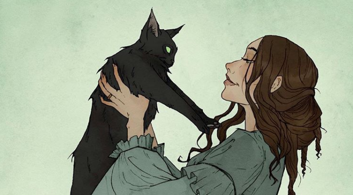 Artist Depicts Illustrations Inspired By Gothic Fiction