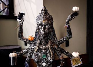 Artist Makes Amazing Sculptures From Recycled Metal