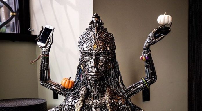 Artist Makes Amazing Sculptures From Recycled Metal