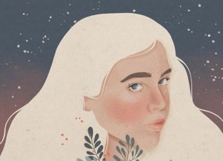 Acquerelli Quacquerelli Creates Enchanting Images of Women Surrounded By Flowers