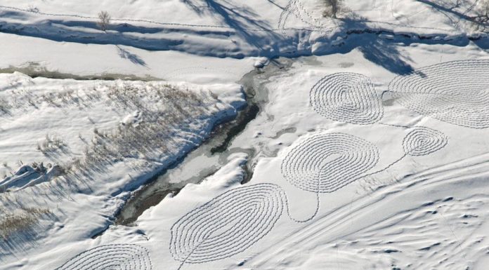 The Snow Drawings of Sonja Hinrichsen