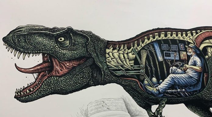Humans and Animals Dissected in Surreal Illustrations By Paul Jackson