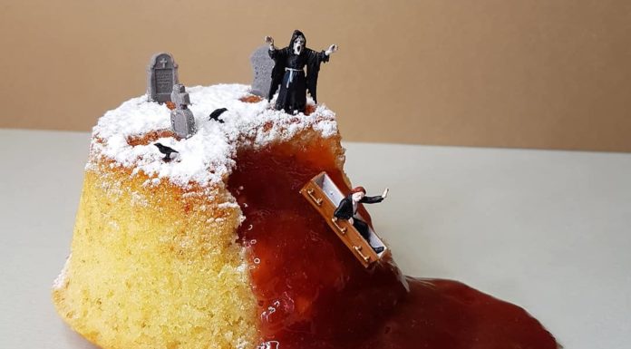 Miniature Pastry Worlds by Matteo Stucchi