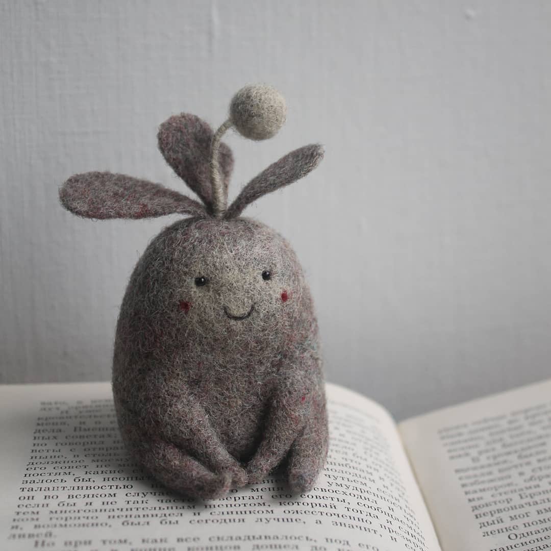 Nastasya Shuljak Creates Adorable Felted Wool Creatures MobiSpirit