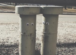 Adam Puts Googly Eyes On Outdoor Objects to Make People Smile