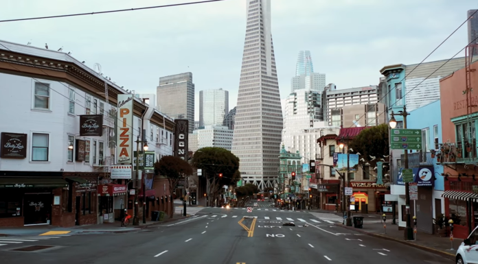 Video Shows Empty San Francisco in the Middle of Pandemic