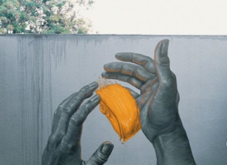 Mesmerizing Impasto-Style Murals By Sean Hula Yoro