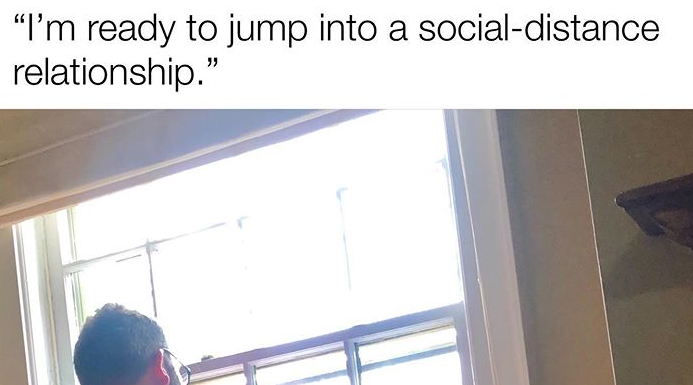 Nate Hoffeditz Creates Hilarious Dating Images During Quarantine