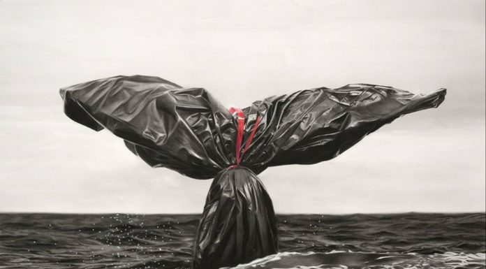 French Artists Paint How Trash Bags Take Control of Our Lives