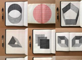 Albert Chamillard’s Monochromatic Doodles are Timeless