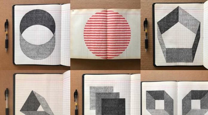 Albert Chamillard’s Monochromatic Doodles are Timeless