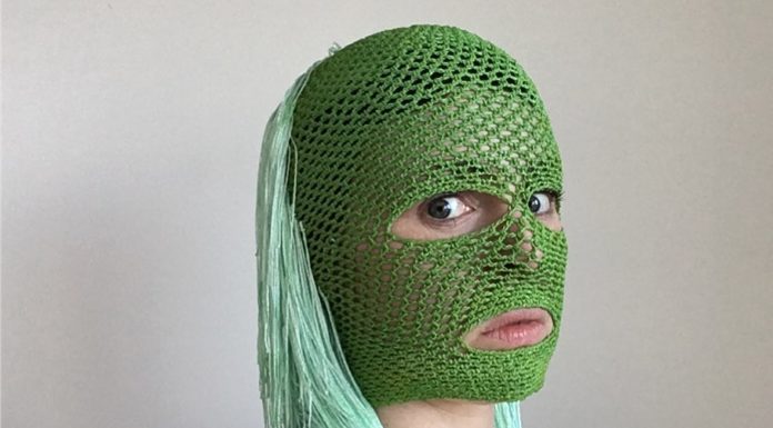 Crocheted Masks Explore How We Portray Ourselves Online