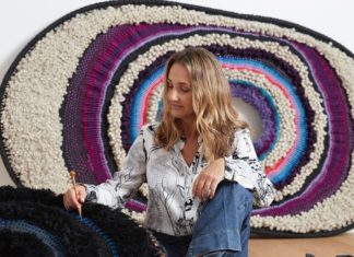Wool Wall Hangings By Tammy Kanat