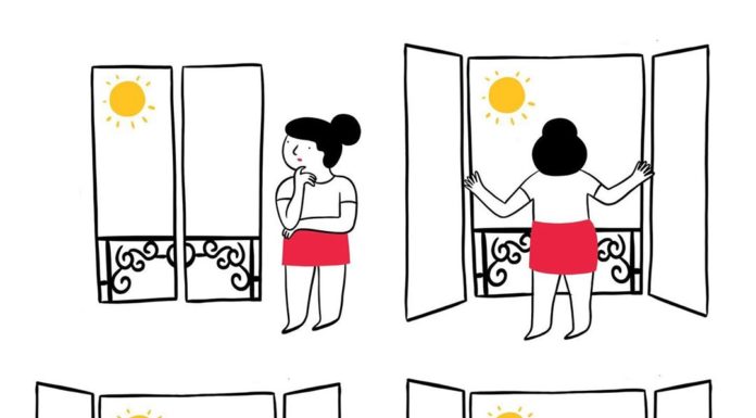 Instagram Illustrators Show the Reality of Life on Lockdown