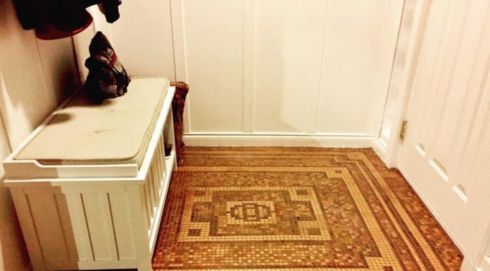Check Out This Mosaic Floor Created With 7,500 Pennies
