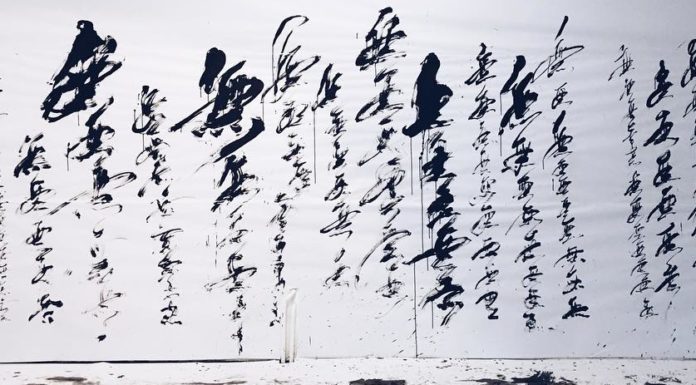 Aoi Yamaguchi Explores the Physical Aspects of Calligraphy