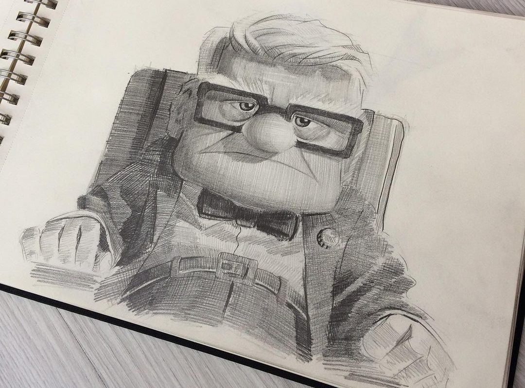 You'll Love These Detailed Pencil Drawings of Iconic Cartoon Characters