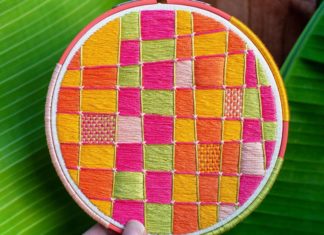 Woman Unexpectedly Goes Viral With Her Embroidery Patterns