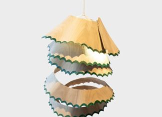 Check Out These Cool Lamps That Are Made From Giant Pencil Shavings